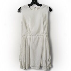 Gap design white sleeveless dress